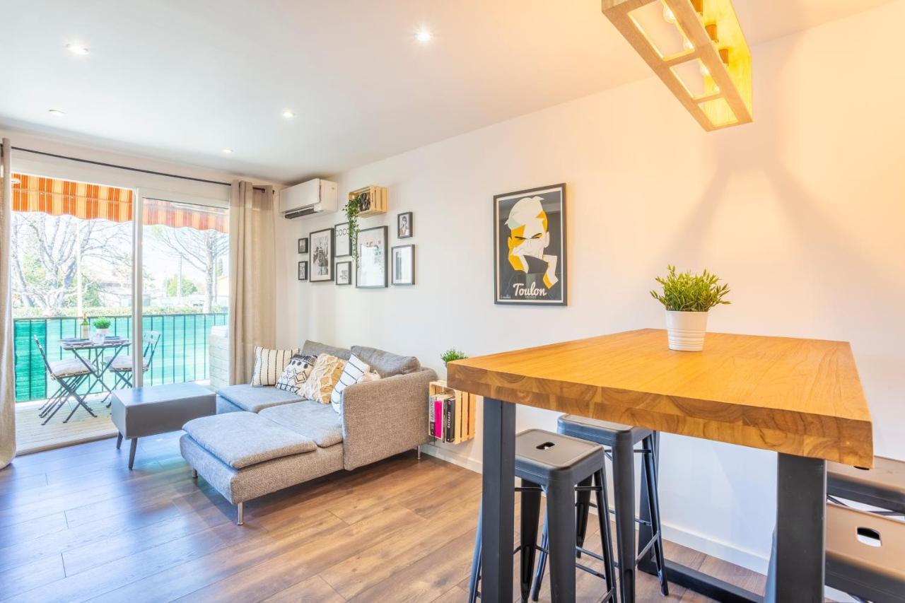 Apartment L'app'art -moderne&cosy -pradet Centre&proche Des Plages Le Pradet
